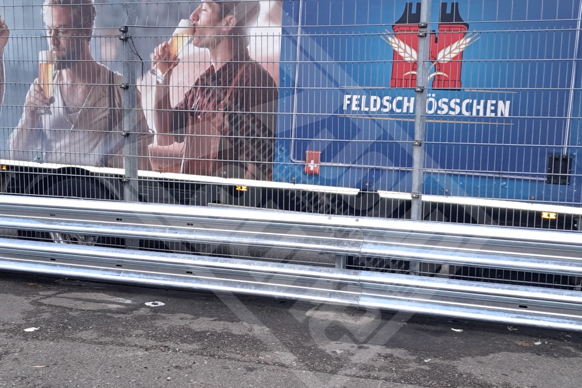 5 Anfahrschutz Leitplanken Typ A (2 Planken)