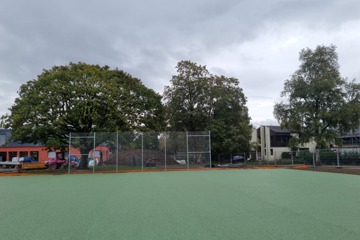 Diagonalgeflecht-Ballfangzaun in Windisch