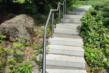 Edelstahl-Handlauf in Ehrendingen