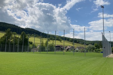 Ballfangzaun in Zeiningen