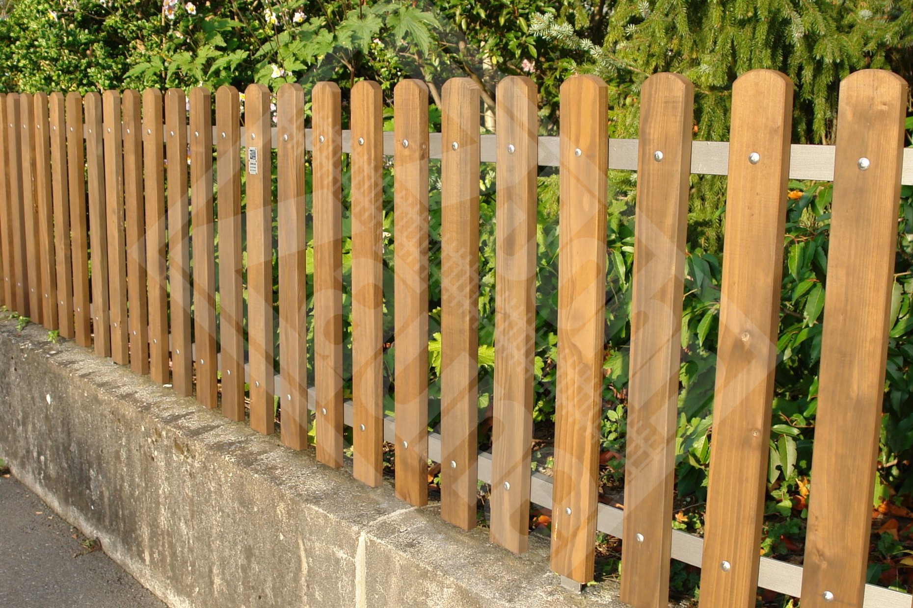 1.1.3.9 Holz-Staketenzaun Tanne-Fichte imprägniert