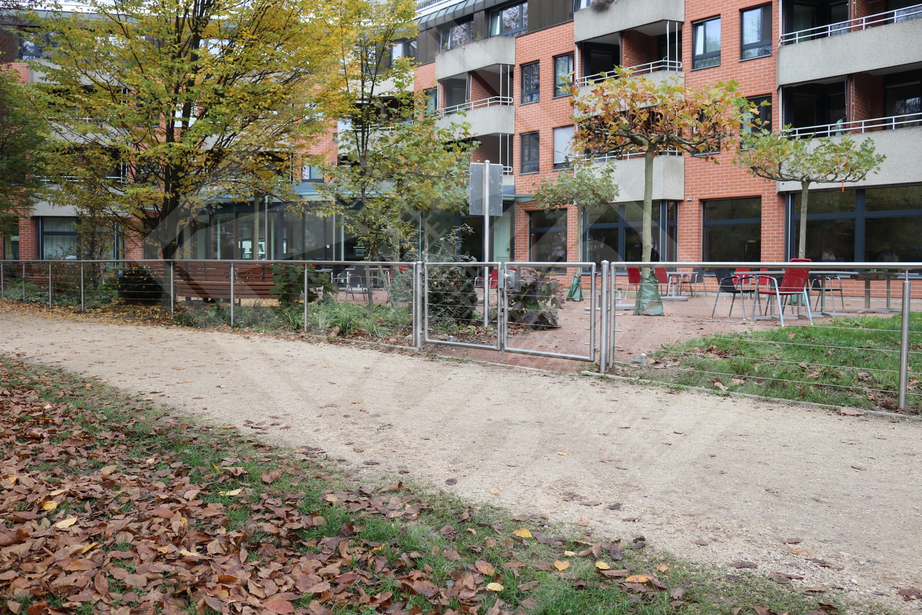 16 Handlauf Edelstahl mit Spanndrähte
