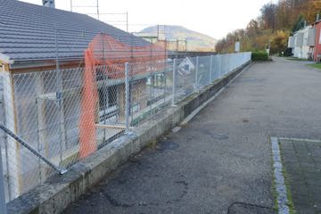 Ersatz Absturzsicherung BfU-konform in Eiken