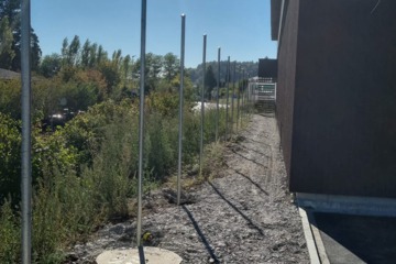 Diagonalgeflechtzaun in Küttigen _2