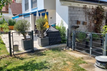 Gittermattenzaun anthrazit in Wallbach