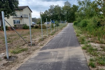 Diagonalgeflechtzaun Höhe 2 m in Klingnau