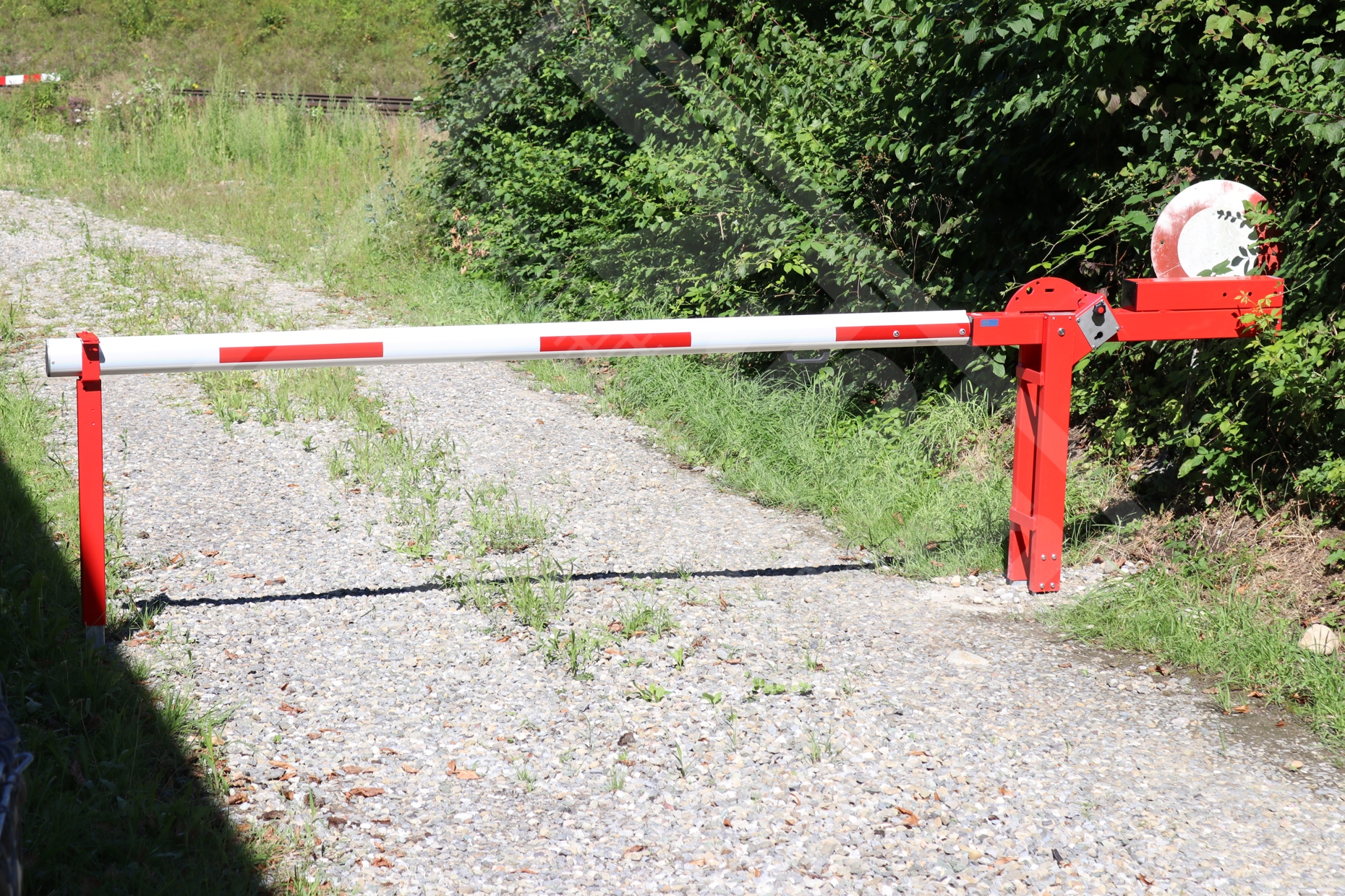 2.2.3.3 Schrankenanlage manuell