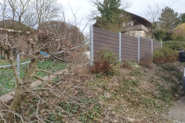 WPC-Zaunelemente für effektiven Sichtschutz in Laufenburg