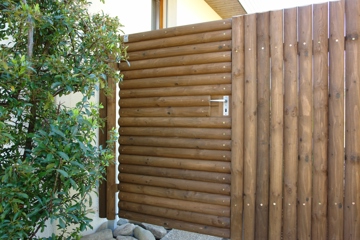 Holz-Sichtschutzwandtüren/-tore