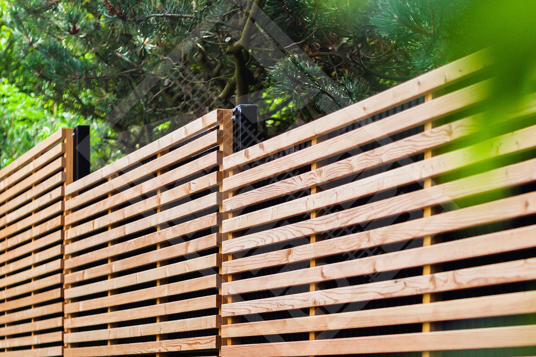 7 Holzverkleidung Lärche natur -  horizontal