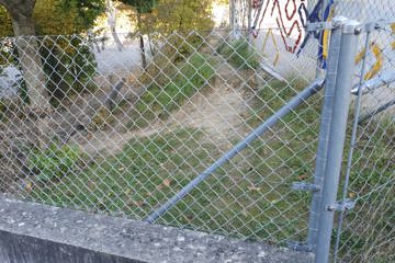 Reparatur Diagonalgeflechtzaun in Nussbaumen