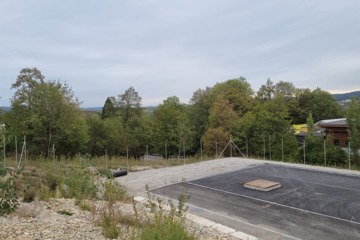 Diagonalgeflechtzaun in Küttigen _3