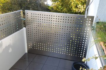 Geländer aus Edelstahl in Bad Zurzach